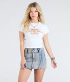 Choosing the denim blue skirt says you’re ready to show off in the One Less Problem Mid-Rise Denim Mini Skirt, a warm-weather staple that elevates your outfit and seasonal style.