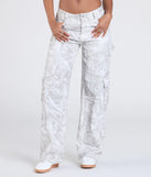 Pair the Off The Radar Camouflage Straight Leg Denim Jeans with your favorite crop or bodysuit for effortless warm-weather looks with on-trend gray jeans that speak your style.