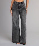 Bold Vibes Wide Leg Denim Jeans