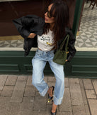 Whole Vibe Mid-Rise Barrel Denim Jeans