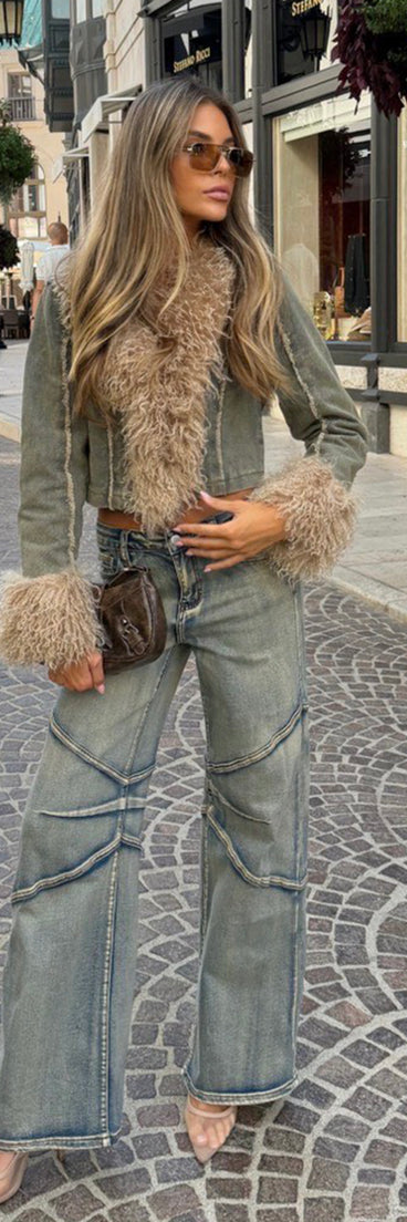 Curve The Rules Straight-Leg Denim Jeans