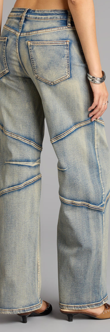 Make a fall statement in the Curve The Rules Straight-Leg Denim Jeans, a closet must-have among fall bottoms for women.