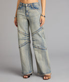 Curve The Rules Straight-Leg Denim Jeans