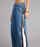 Street Circuit High-Rise Wide Leg Denim Jeans