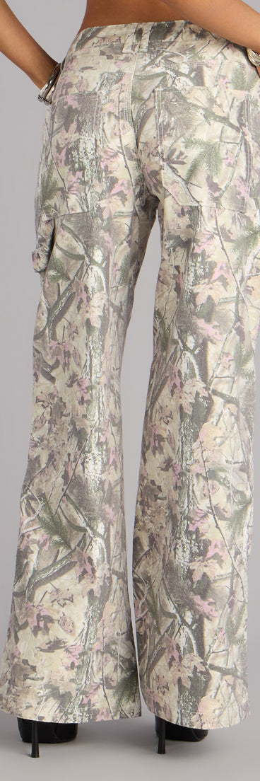 Cool Girl Terrain Camouflage Cargo Pants