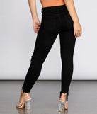 Josie Mid Rise Skinny Jeans