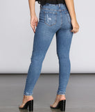 Middle Ground Distressed Skinny Jeans