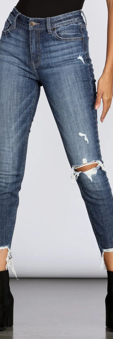 Clara High Rise Skinny Jeans