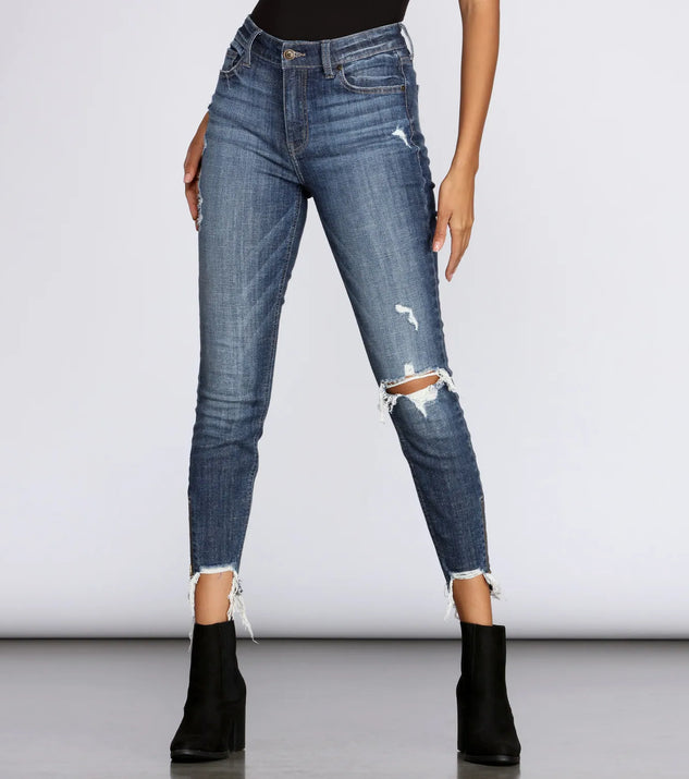 Clara High Rise Skinny Jeans