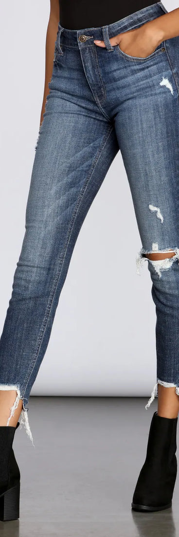 Clara High Rise Skinny Jeans