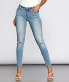Jude Mid Rise Skinny Jeans