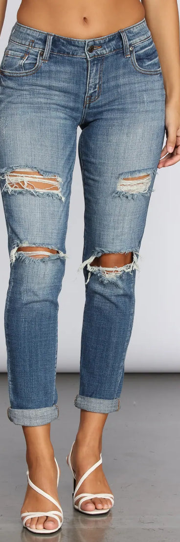 Mia Relaxed Fit Skinny Jeans