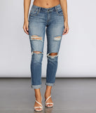 Mia Relaxed Fit Skinny Jeans