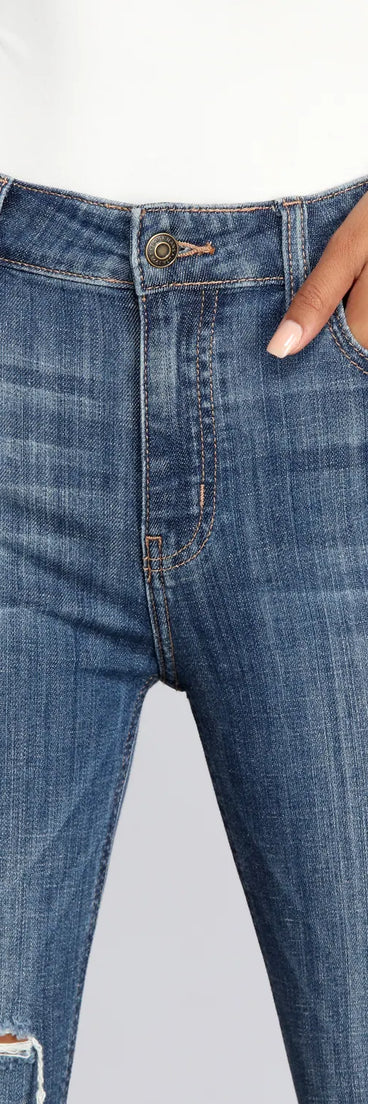 Clara High Waist Cropped Jeans