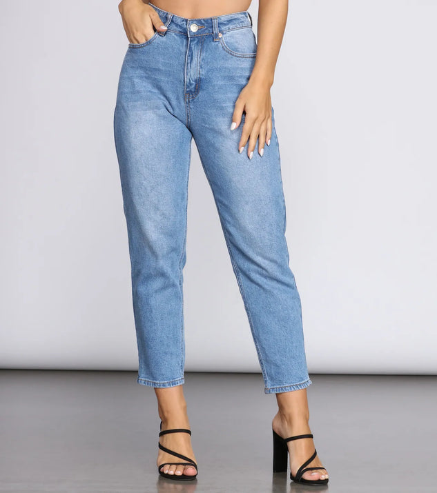 High Rise Classic Boyfriend Jeans