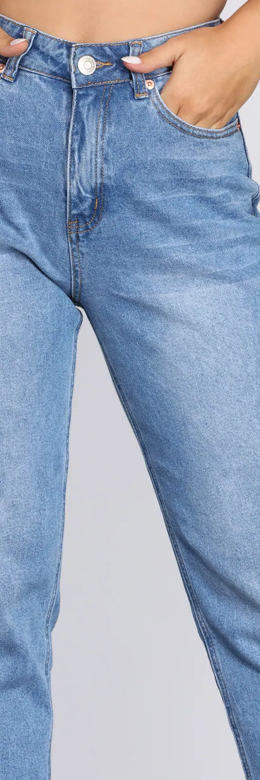 High Rise Classic Boyfriend Jeans
