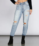 Tobi High Rise Mom Jeans