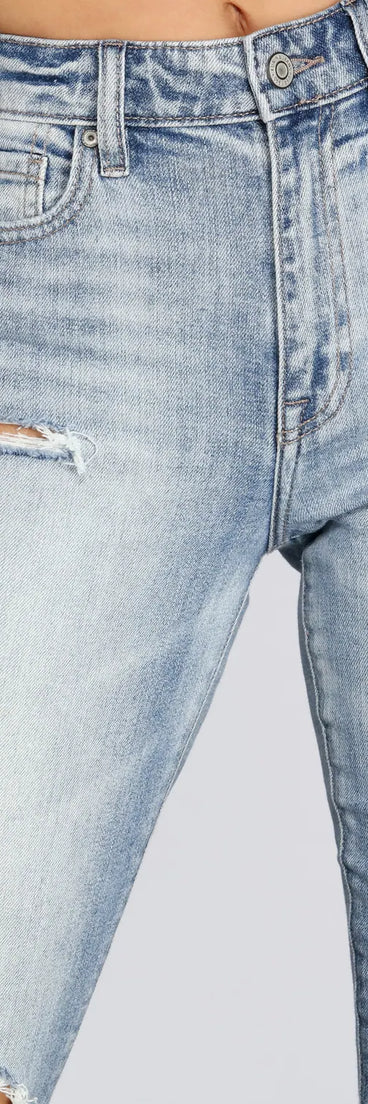 Tobi High Rise Mom Jeans