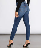 Bella Super High Rise Destructed Jeans