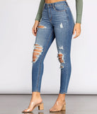 Taking Chances Cropped Skinny Jeans