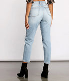 Tobi Super High Rise Cropped Mom Jeans