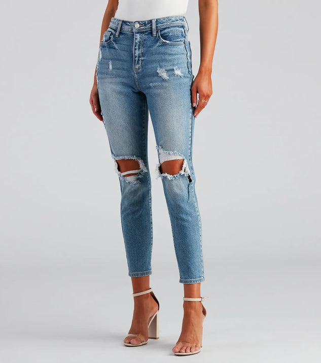 
Upgrade your style game for 2025 with the Good Vibes High Rise Boyfriend Jeans, perfect for any fashion-forward wardrobe.
