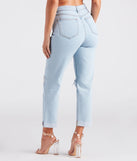 High Rise Drama Destructed Jeans
