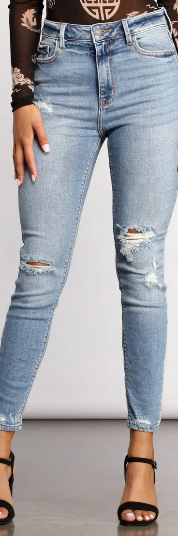 The Next Level High Rise Skinny Jeans