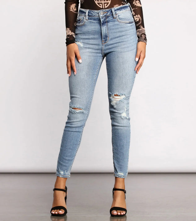 The Next Level High Rise Skinny Jeans