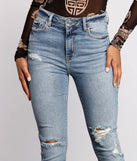 The Next Level High Rise Skinny Jeans