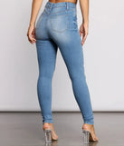 On the Rise Destructed Skinny Jeans