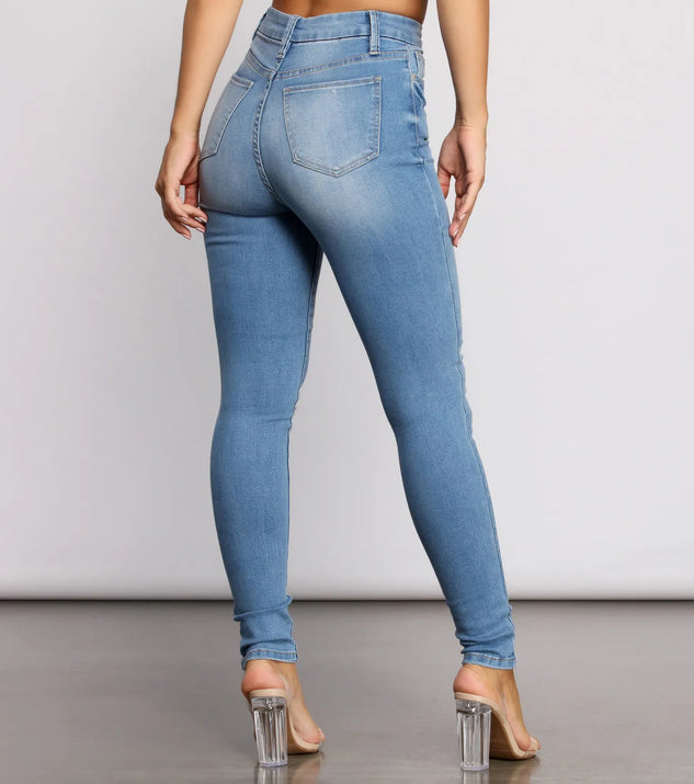 On the Rise Destructed Skinny Jeans | Windsor On the Rise Destructed Skinny Jeans | Windsor