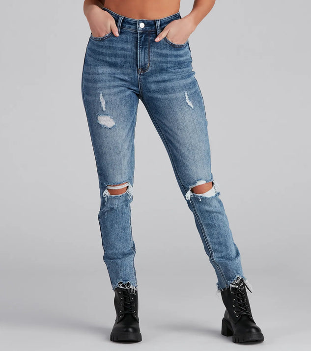 Taylor High Rise Cropped Skinny Jeans by Windsor Denim