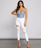 High-Rise Destructed Skinny Ankle Jeans