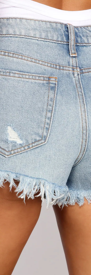 High-Rise Slim Straight Jeans