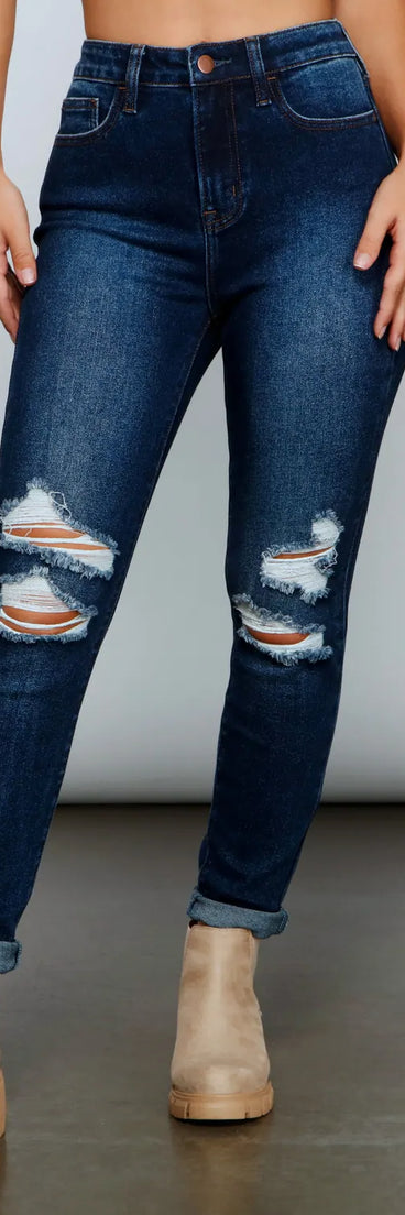 Taylor High Rise Cropped Skinny Jeans