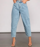 Essential High Rise Balloon Jeans
