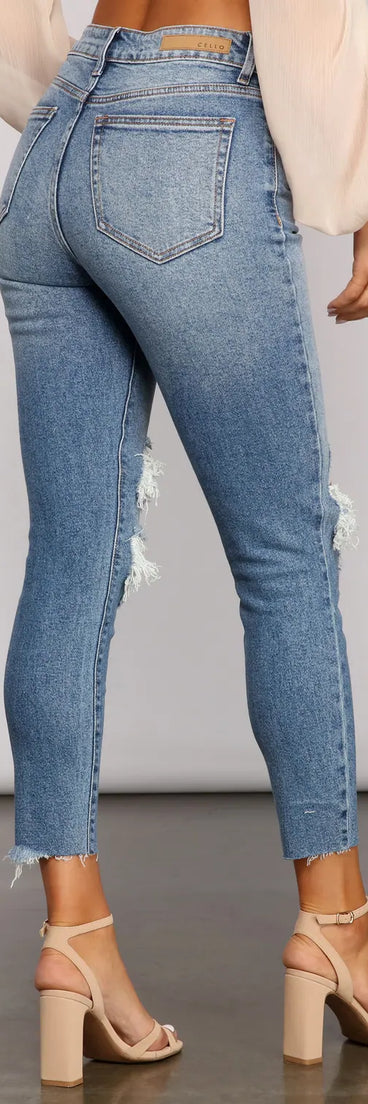 Stylish Staple High Rise Skinny Jeans