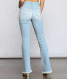 Walk It Out In Style High-Rise Flared Jeans