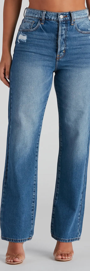 Classic Vibes High Rise Boyfriend Jeans