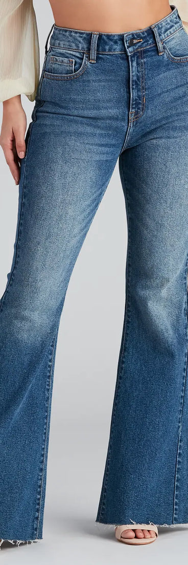 You've Got Flare High Rise Jeans
