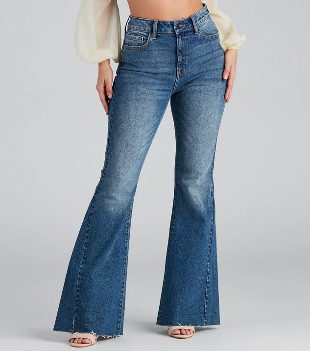 You've Got Flare High Rise Jeans
