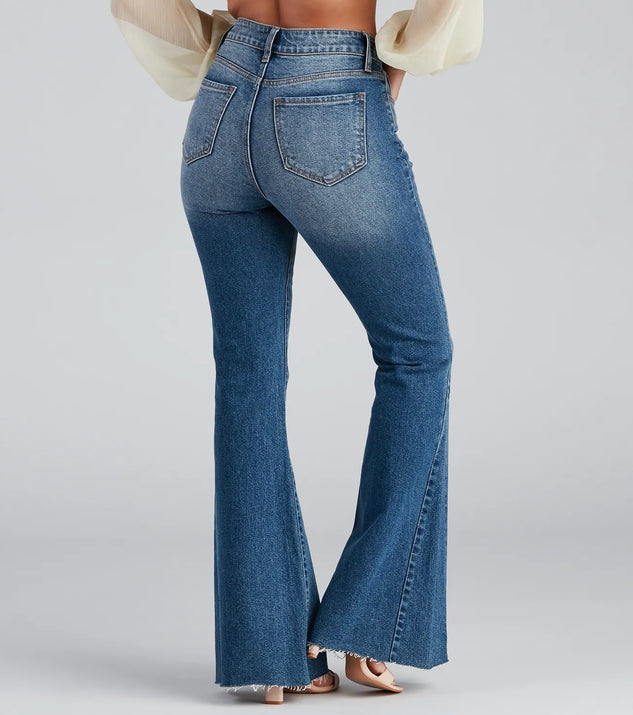 You've Got Flare High Rise Jeans | Windsor