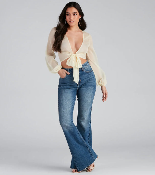 You've Got Flare High Rise Jeans | Windsor