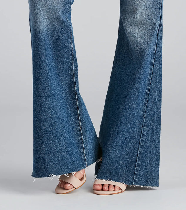 You've Got Flare High Rise Jeans | Windsor