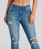 Harper Mid Rise Skinny Jeans By Windsor Denim
