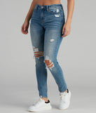 Harper Mid-Rise Skinny Jeans by Windsor Denim