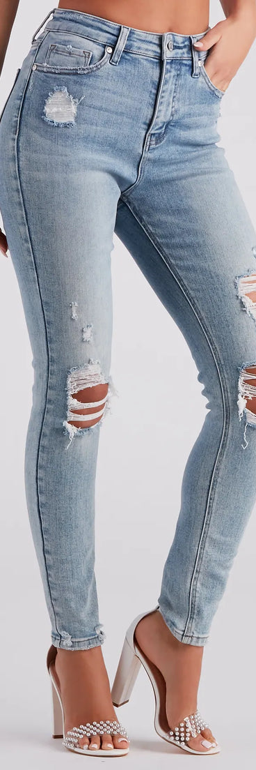 Taylor High-Rise Skinny Jeans By Windsor Denim