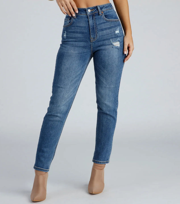 Perfect Pair Slim Straight Jeans