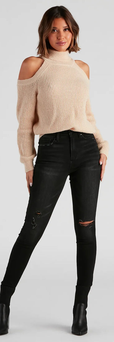 Taylor High Rise Distressed Skinny Jeans By Windsor Denim